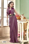 Shriyanka Vol 6 By Vallabhi Moss Georgette Printed Wholesale Saree Suppliers In Mumbai